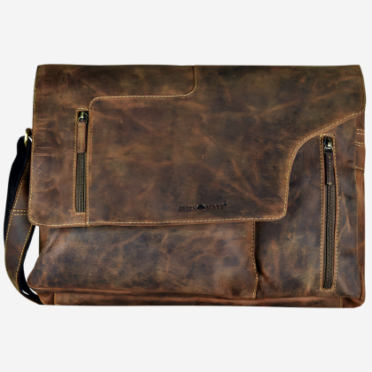 Сумка через плечо Greenburry Vintage Revolver Bag XL 1694B-25