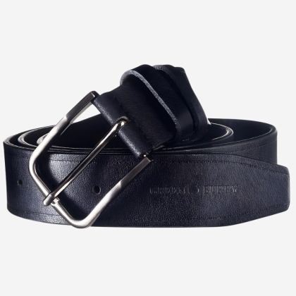 Curea din piele Greenburry Buff Black (115 cm) 1M-20-115