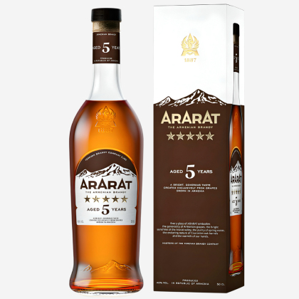 Бренди ARARAT 5 Y.O. 0,7л