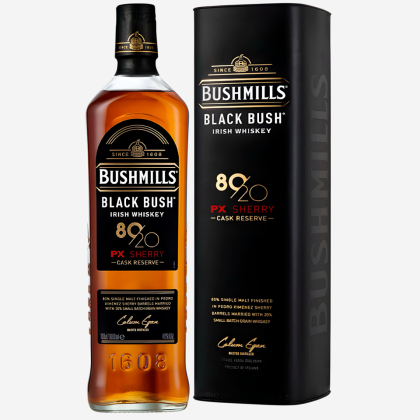 Виски Bushmills Black 80/20 PX Sherry Cask Reserve 1л