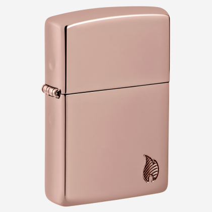 Brichetă 46401 49504 Armor® High Polish Rose Gold Flame Design