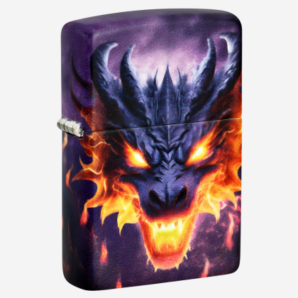 Зажигалка 46251 49193 Zippo Glowing Dragon Design