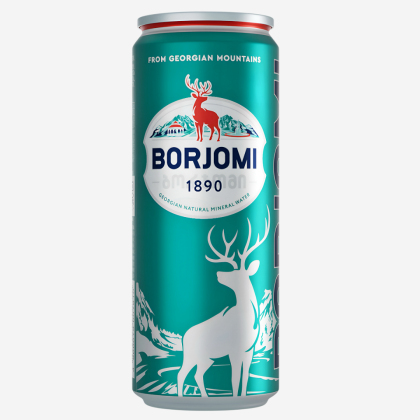 Apă minerală carb. Borjomi 0,33l (c/m)