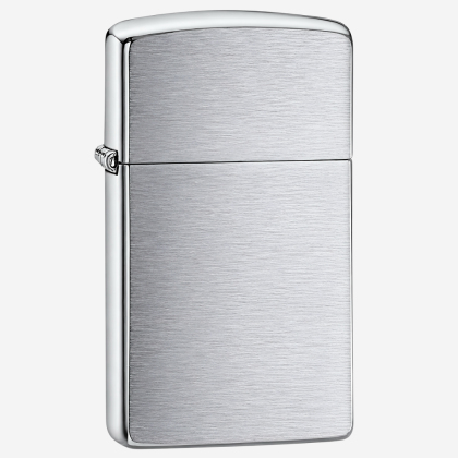 Brichetă 1600 Zippo Slim Brushed Chrome