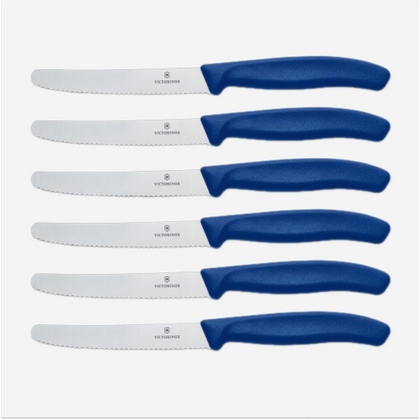 Набор из 6 кухонных ножей Victorinox Swiss Classic Tomato and Table Knife 6.7832.6